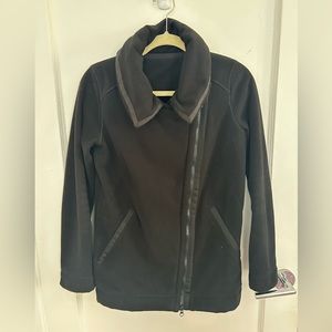 LuluLemon Fleece Asymmetrical Zipper